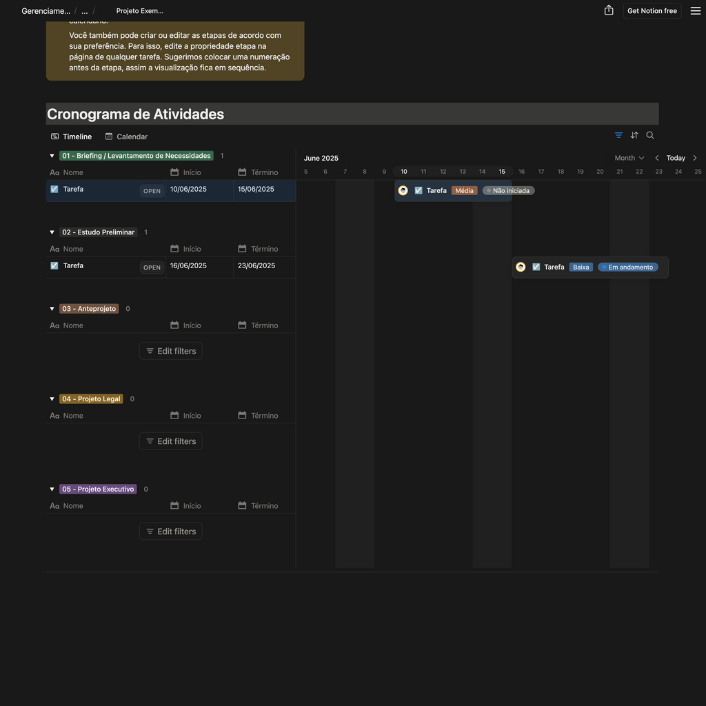 Gerenciamento de Projetos