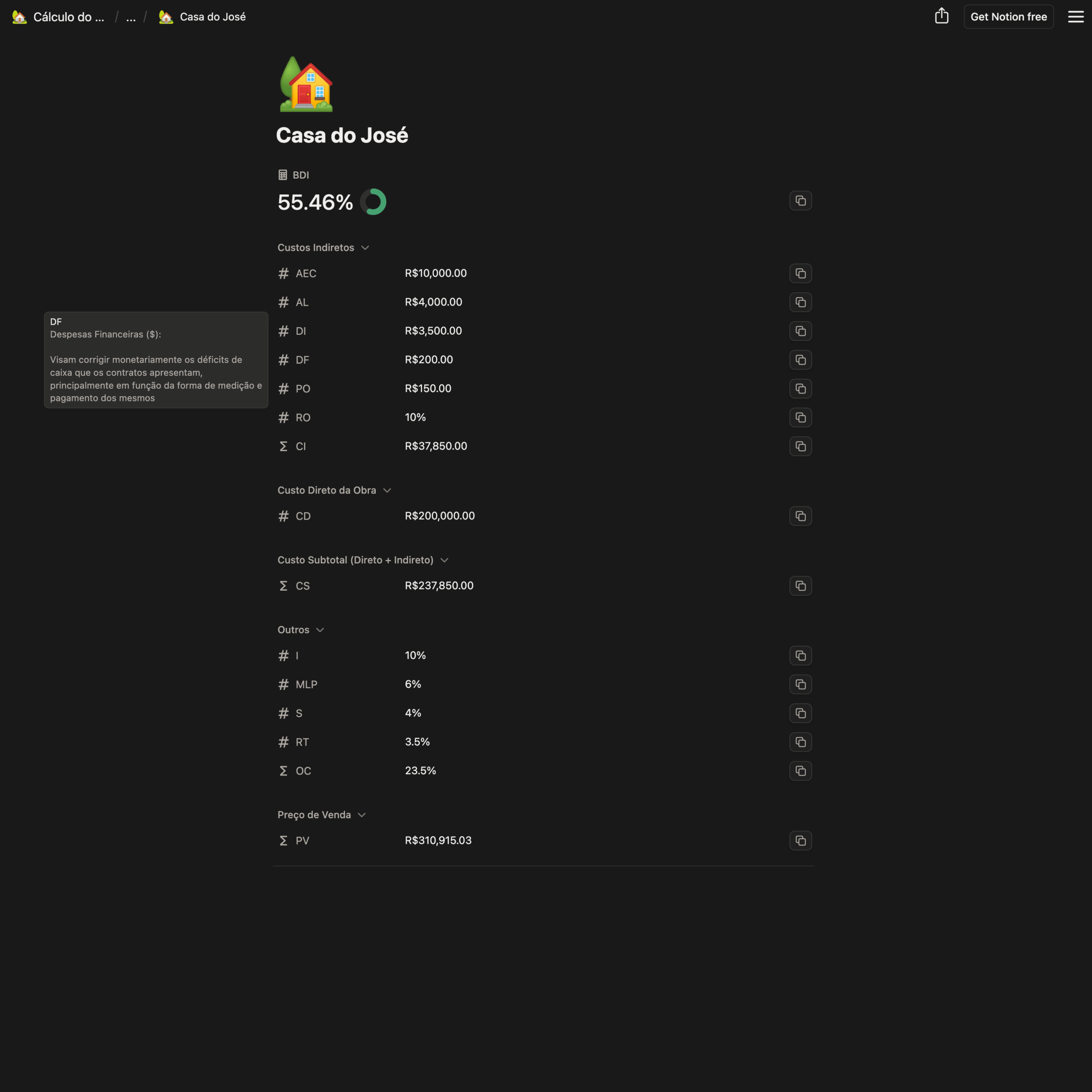 Cálculo do BDI - Imagem 3