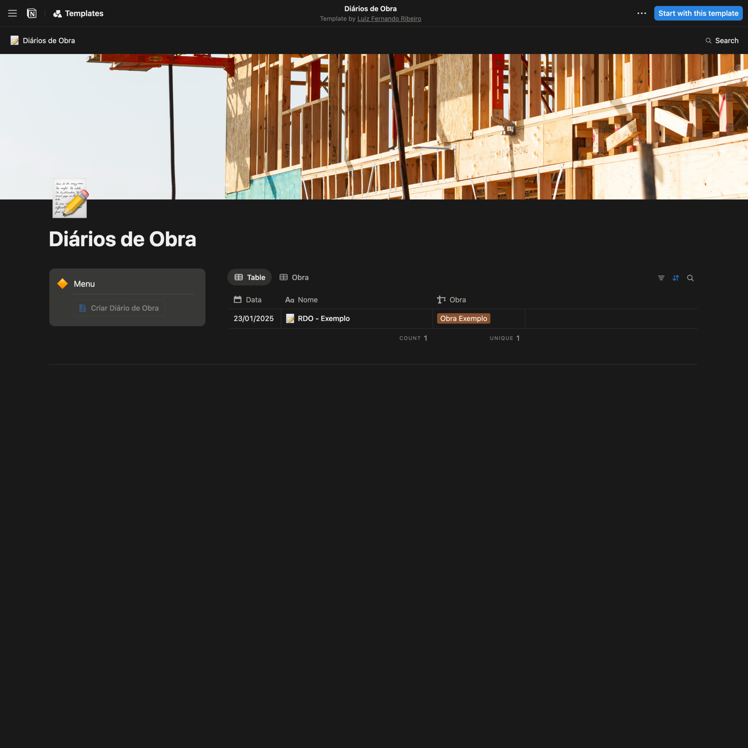 Diários de Obra - Imagem 2